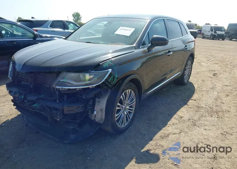 2017 Lincoln Mkx Reserve z USA, uszkodzony, nr VIN 2LMPJ8LR7HBL48876